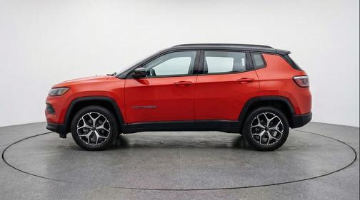 Red Hot Pearlcoat 2025 Jeep Compass Limited