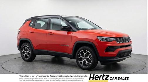Red Hot Pearlcoat 2025 Jeep Compass Limited