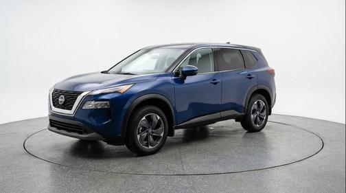 Deep Ocean Blue Pearl 2025 Nissan Rogue SV