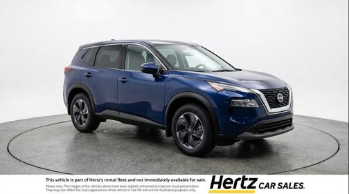 Deep Ocean Blue Pearl 2025 Nissan Rogue SV