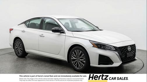 Glacier White 2025 Nissan Altima SV FWD