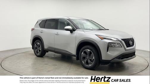 Brilliant Silver Metallic 2025 Nissan Rogue SV
