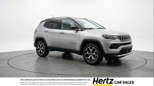 Silver Zynith Metallic Clearcoat 2025 Jeep Compass Limited