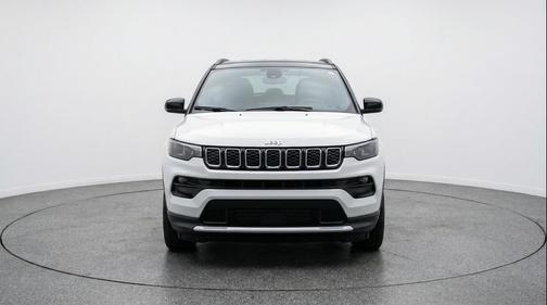 Bright White Clearcoat 2025 Jeep Compass Limited