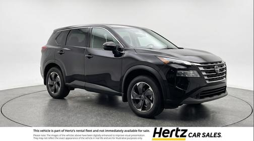 Super Black 2025 Nissan Rogue SV