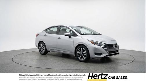 Brilliant Silver Metallic 2025 Nissan Versa 1.6 SV