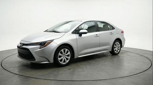Classic Silver Metallic 2025 Toyota Corolla LE
