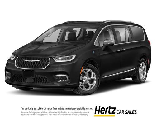 Brilliant Black Crystal Pearlcoat 2023 Chrysler Pacifica Hybrid Touring L