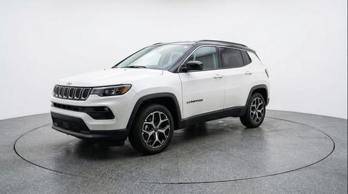 Bright White Clearcoat 2025 Jeep Compass Limited