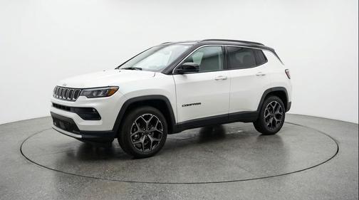 Bright White Clearcoat 2025 Jeep Compass Limited