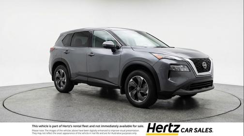 Gun Metallic 2025 Nissan Rogue SV