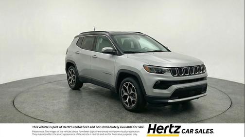 Silver Zynith Metallic Clearcoat 2025 Jeep Compass Limited