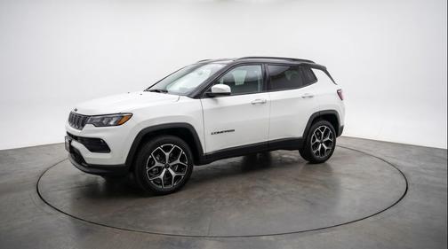 Bright White Clearcoat 2025 Jeep Compass Limited