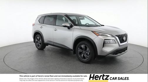 Brilliant Silver Metallic 2025 Nissan Rogue SV