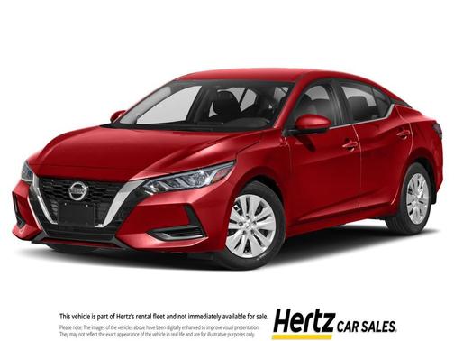 Scarlet Ember Tintcoat 2023 Nissan Sentra SV