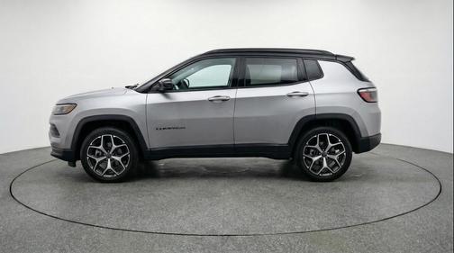 Silver Zynith Metallic Clearcoat 2025 Jeep Compass Limited