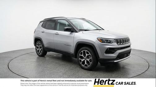 Silver Zynith Metallic Clearcoat 2025 Jeep Compass Limited