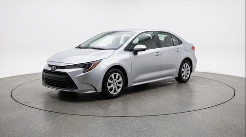 Classic Silver Metallic 2025 Toyota Corolla LE