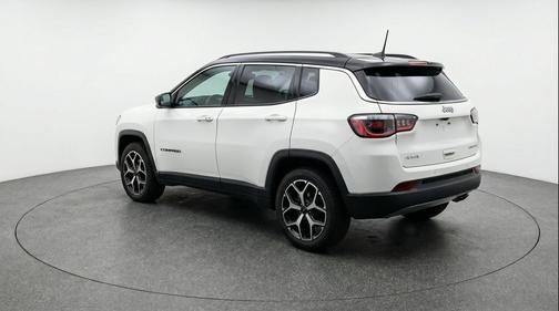 Bright White Clearcoat 2025 Jeep Compass Limited