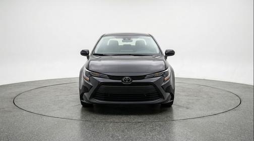 Midnight Black Metallic 2025 Toyota Corolla LE