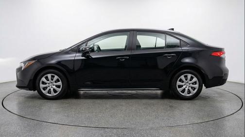 Midnight Black Metallic 2025 Toyota Corolla LE