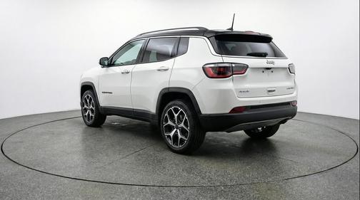 Bright White Clearcoat 2025 Jeep Compass Limited