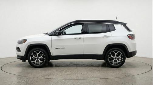 Bright White Clearcoat 2025 Jeep Compass Limited