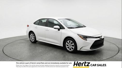 Ice Cap 2025 Toyota Corolla LE
