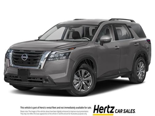 Gun Metallic 2025 Nissan Pathfinder SV 4WD