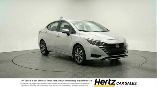 Brilliant Silver Metallic 2025 Nissan Versa 1.6 SV