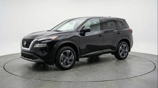 Super Black 2025 Nissan Rogue SV