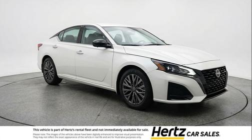 Glacier White 2025 Nissan Altima SV FWD