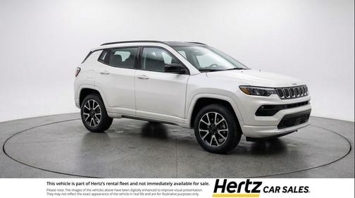 Bright White Clearcoat 2025 Jeep Compass Trailhawk