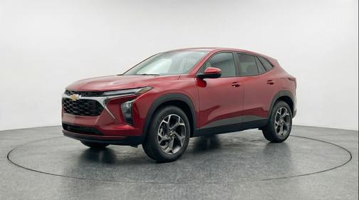 Crimson Metallic 2025 Chevrolet Trax LT