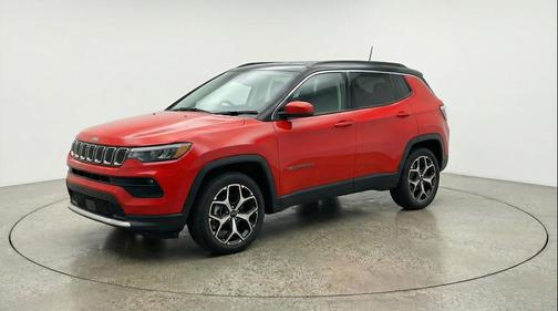 Red Hot Pearlcoat 2025 Jeep Compass Limited
