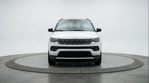 Bright White Clearcoat 2025 Jeep Compass Limited