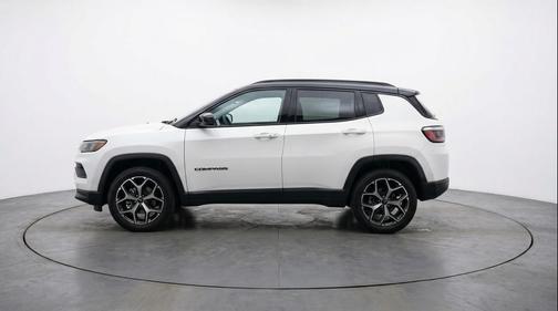 Bright White Clearcoat 2025 Jeep Compass Limited