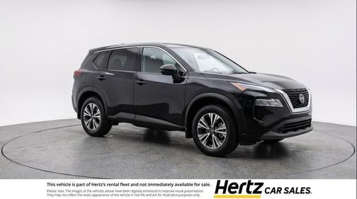 Super Black 2023 Nissan Rogue SV