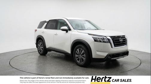 Glacier White 2025 Nissan Pathfinder SV 4WD