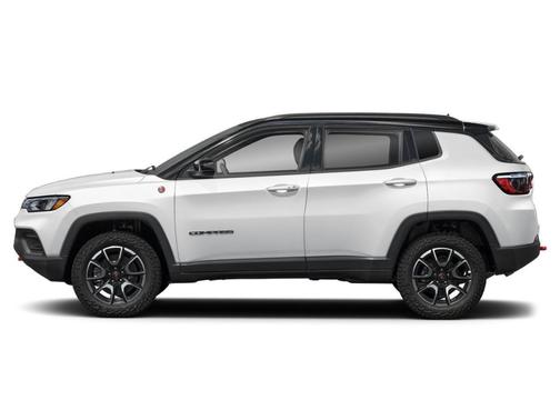 Bright White Clearcoat 2025 Jeep Compass Trailhawk
