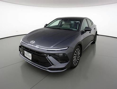 Portofino Gray 2025 Hyundai SONATA Hybrid SE