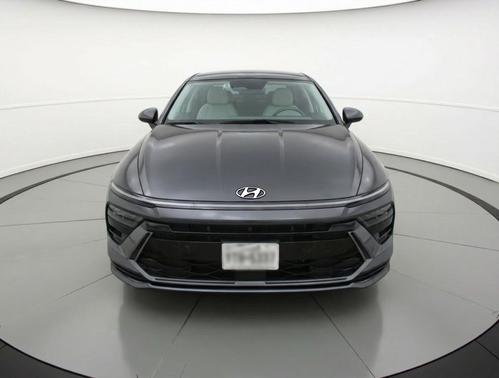 Portofino Gray 2025 Hyundai SONATA Hybrid SE