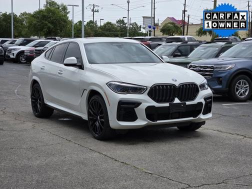 Alpine White 2022 BMW X6 XDRIVE40I