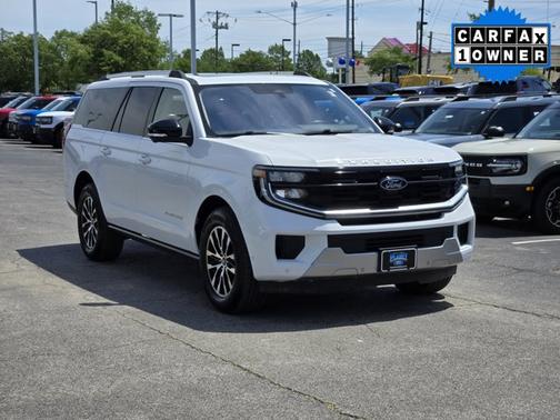 OXFORD WHITE 2025 Ford Expedition PLATINUM