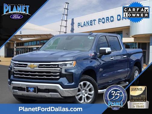 Lakeshore Blue Metallic 2024 Chevrolet Silverado 1500 LTZ