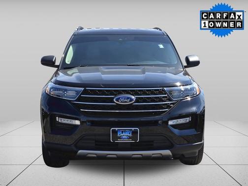 AGATE BLACK METALLIC 2023 Ford Explorer XLT