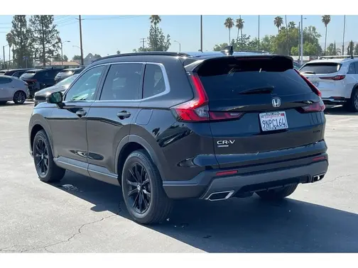 Crystal Black Pearl 2025 Honda CR-V Hybrid Sport-L