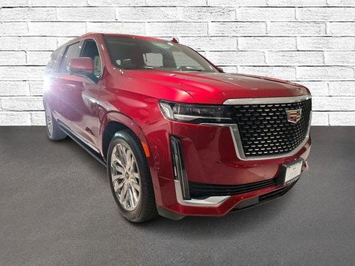 Radiant Red 2023 Cadillac Escalade ESV Premium Luxury