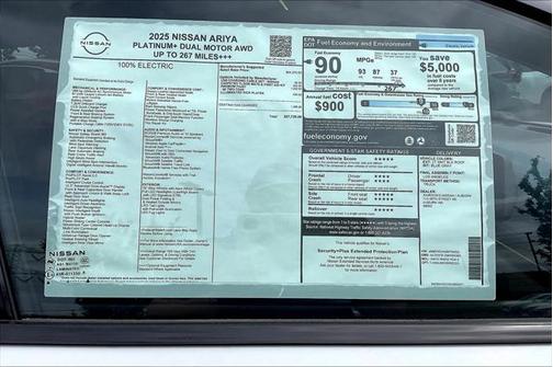 2025 Nissan ARIYA PLATINUM+