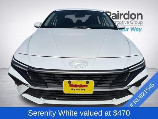 Serenity White 2024 Hyundai ELANTRA SEL